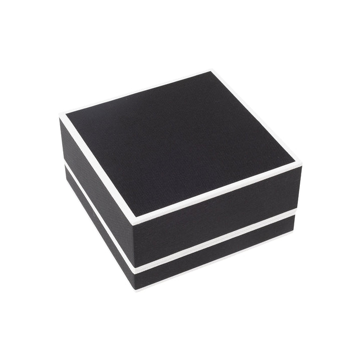 Black and White Deep Bangle Watch Box - BOX FOR BRITAIN
