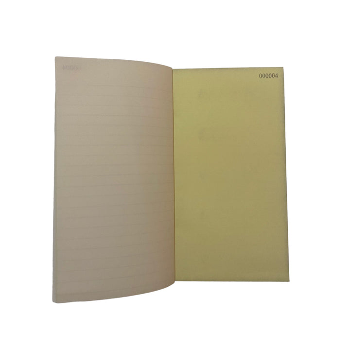 Carbonless Duplicate Memo Book - Numbered 1-100 with index sheet.210*123mm - BOX FOR BRITAIN