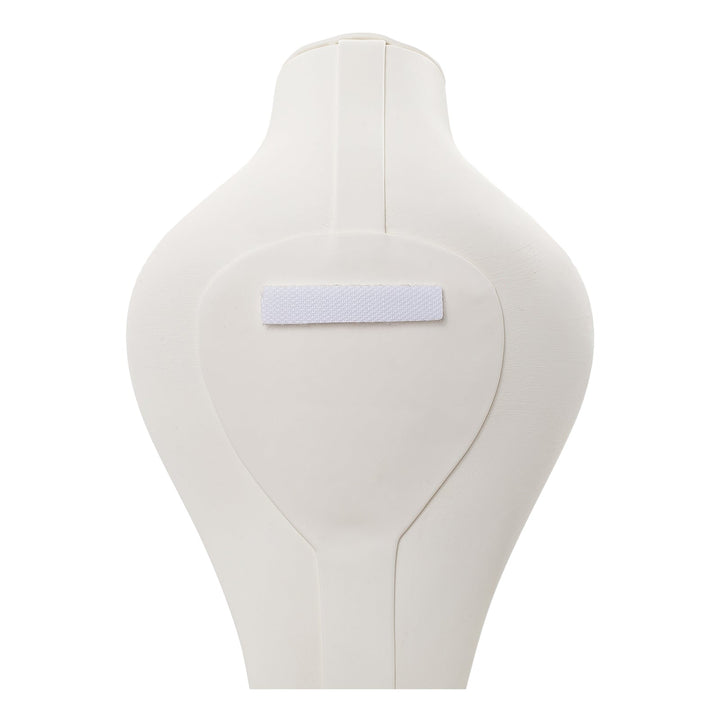 Cream Leatherette Bust with Earrings Small - BOX FOR BRITAIN