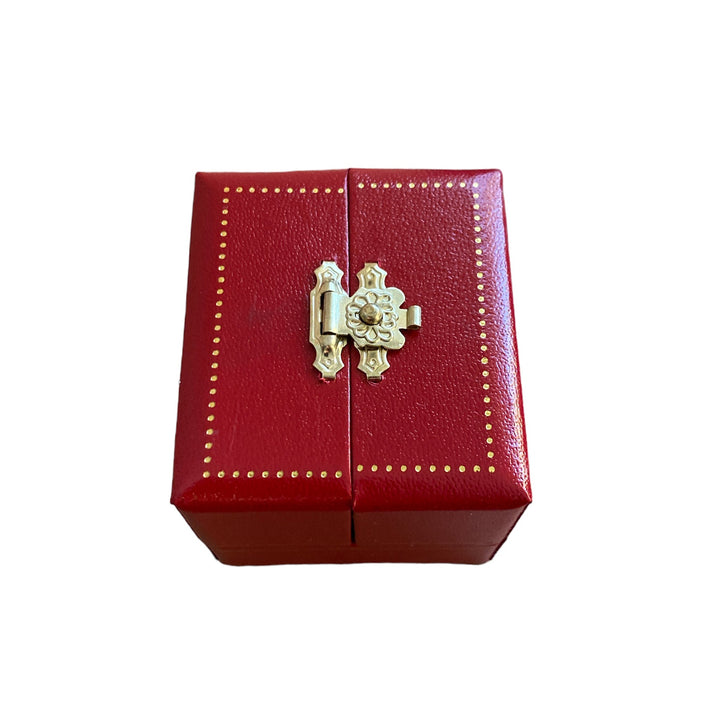 Double Door Ring Box Red - BOX FOR BRITAIN