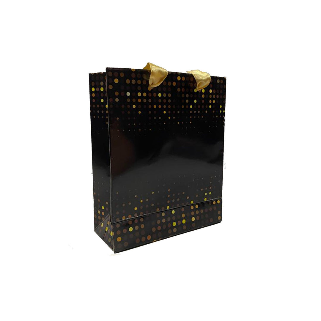 Gloss Laminated Ribbon Handle Paper Bags - BOX FOR BRITAIN