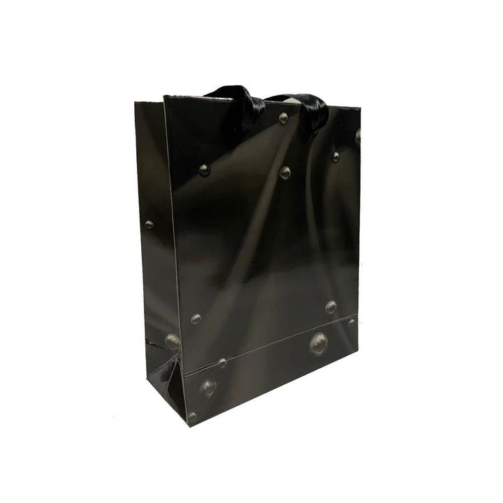 Gloss Laminated Ribbon Handle Paper Bags - BOX FOR BRITAIN