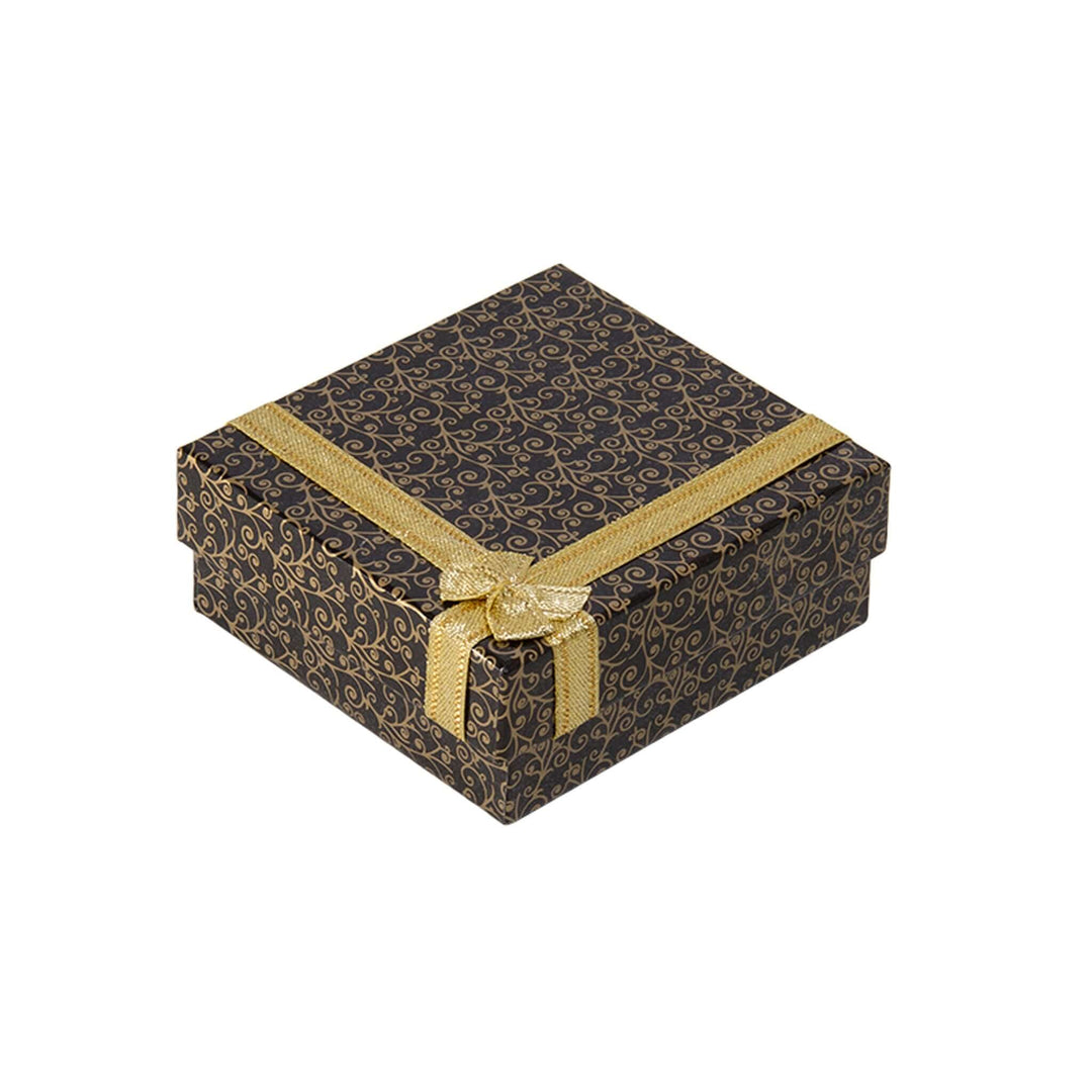 Ivy Black & Gold Bangle Box, closed