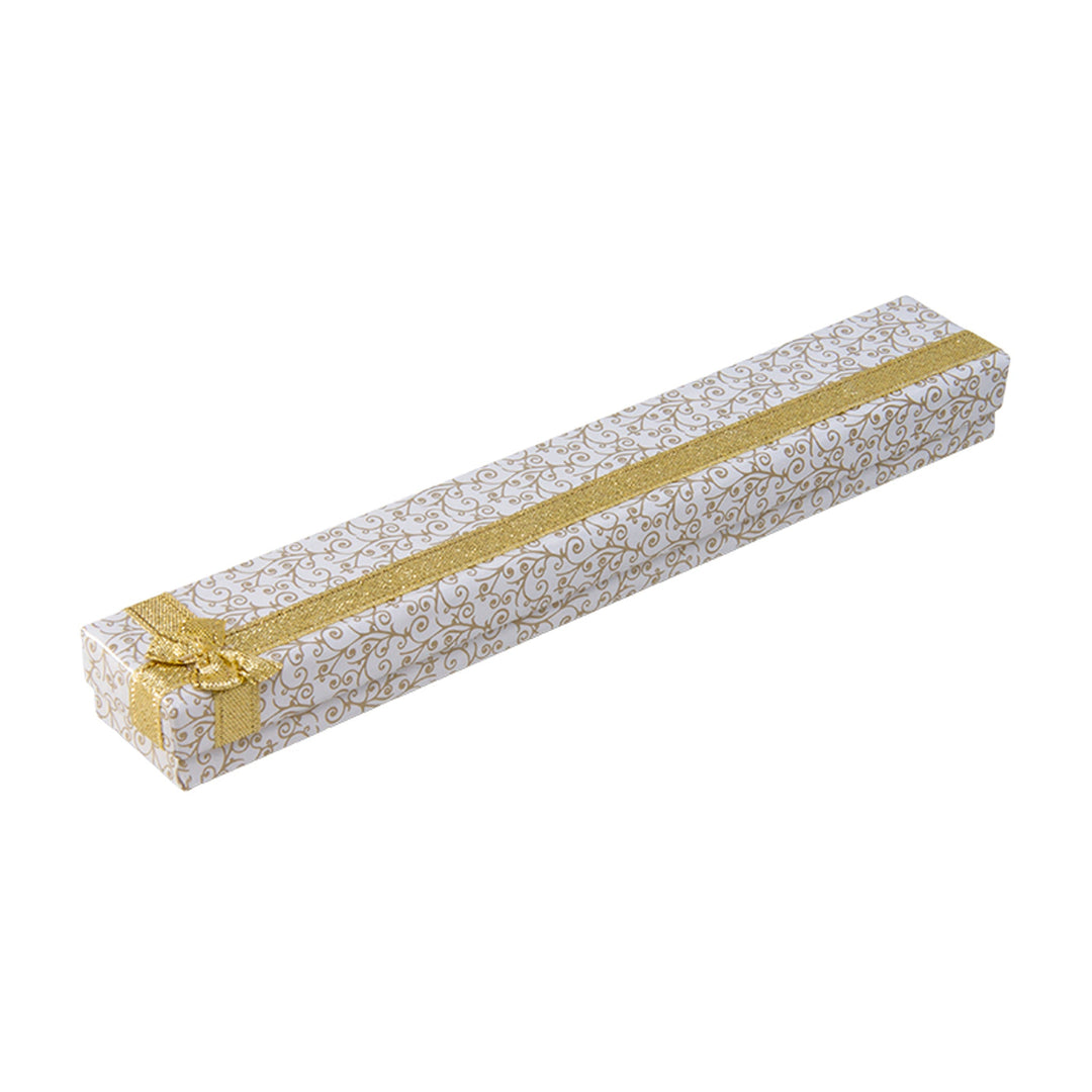 Ivy White & Gold Bracelet Box - BOX FOR BRITAIN