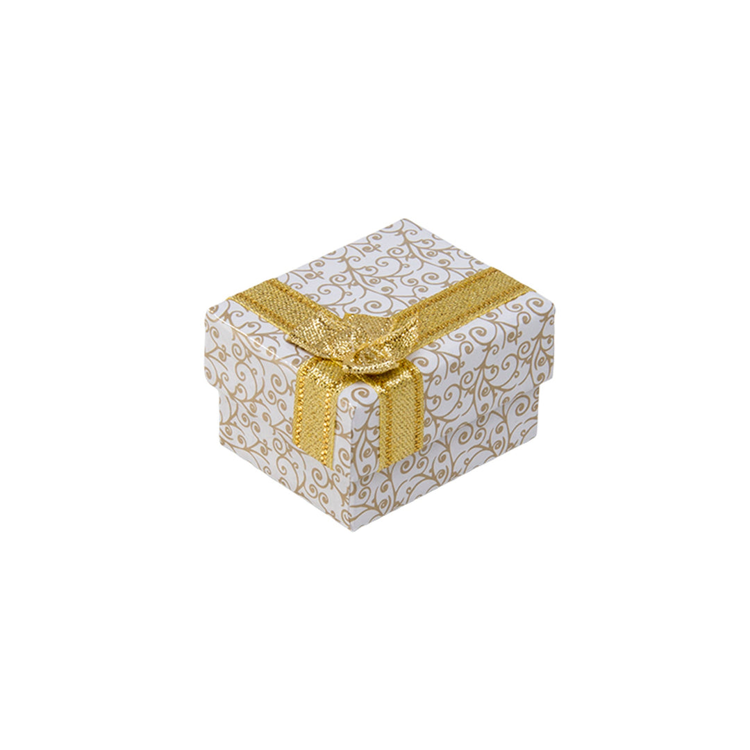 Ivy White & Gold Ring Box - BOX FOR BRITAIN