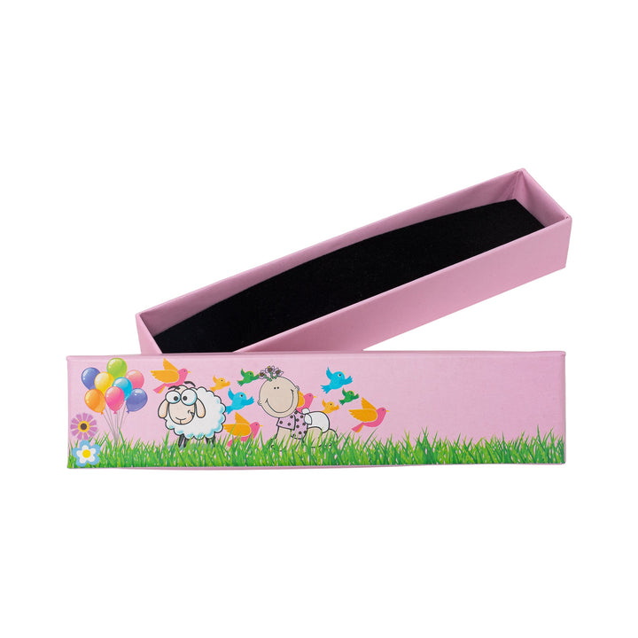 Kids Bracelet Box Pink - BOX FOR BRITAIN
