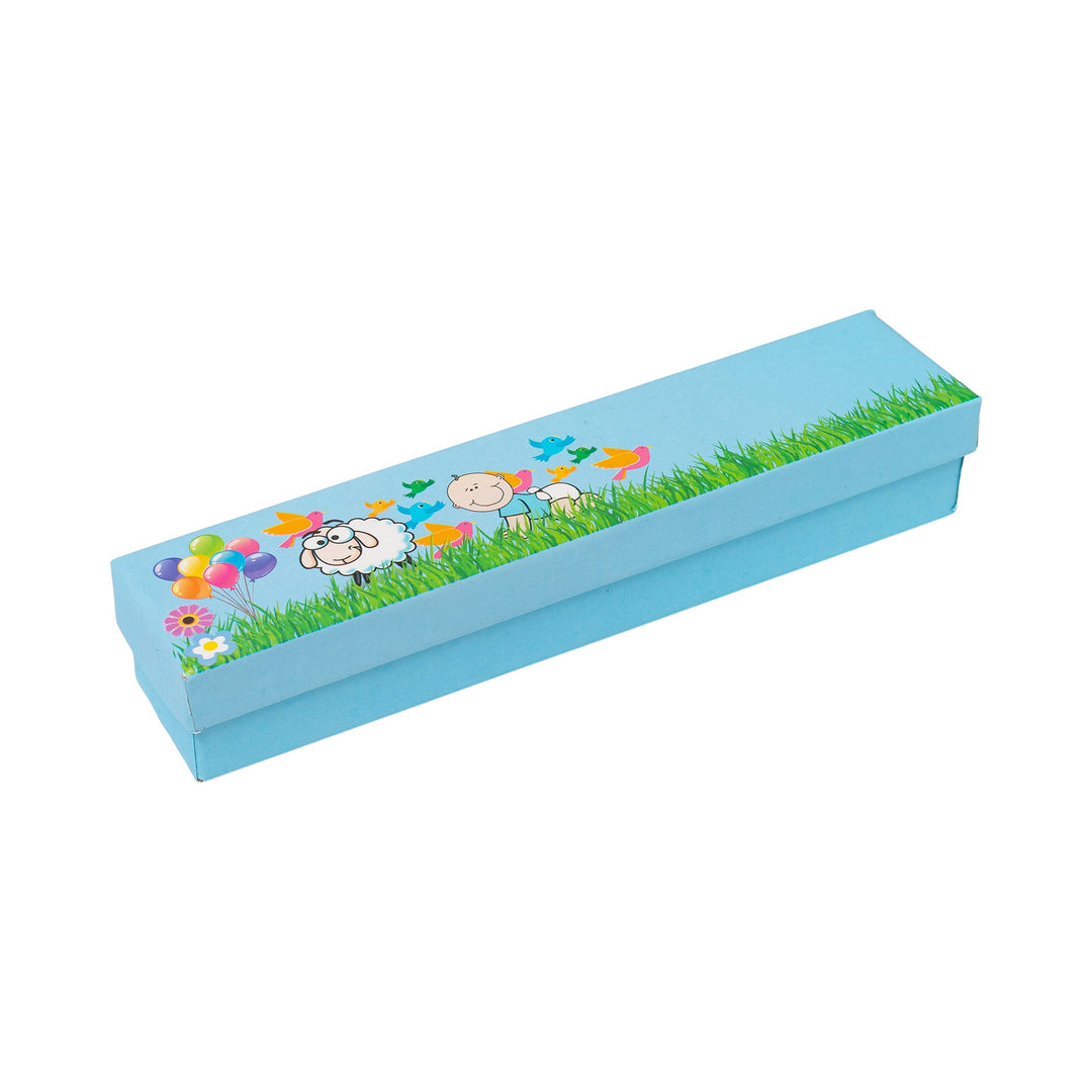 Kids Bracelet Box Turquoise - BOX FOR BRITAIN