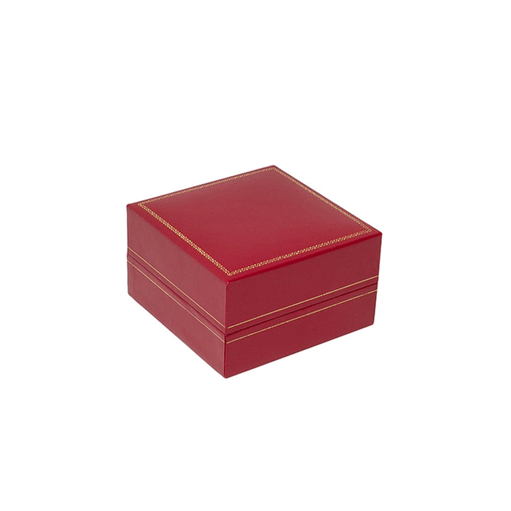 Leatherette Deep Bangle Box Red - BOX FOR BRITAIN