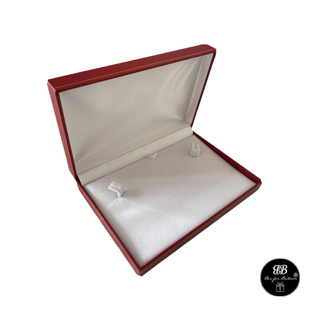 Leatherette Necklace Box, Collarette Box - BOX FOR BRITAIN