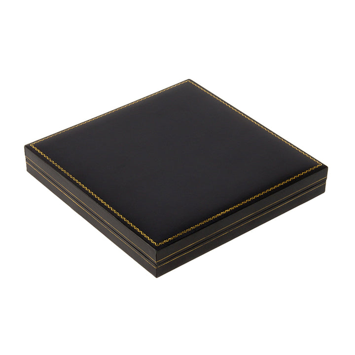 Leatherette Set Box Large Black - BOX FOR BRITAIN