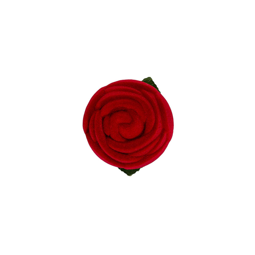 Red Velvet Rose Ring Box - BOX FOR BRITAIN