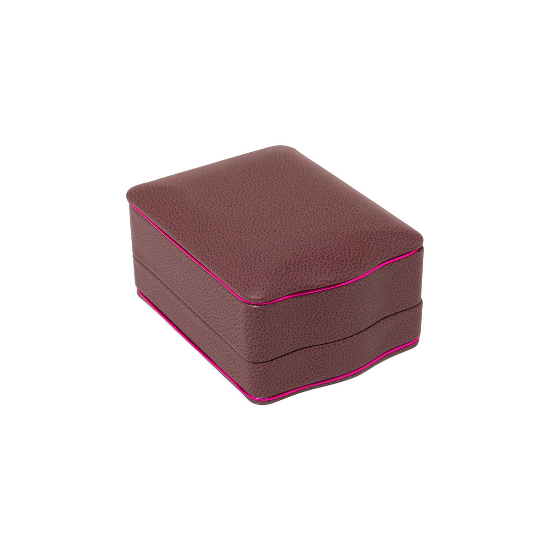 Rose Gold Trim Pendant Box fuchsia - BOX FOR BRITAIN