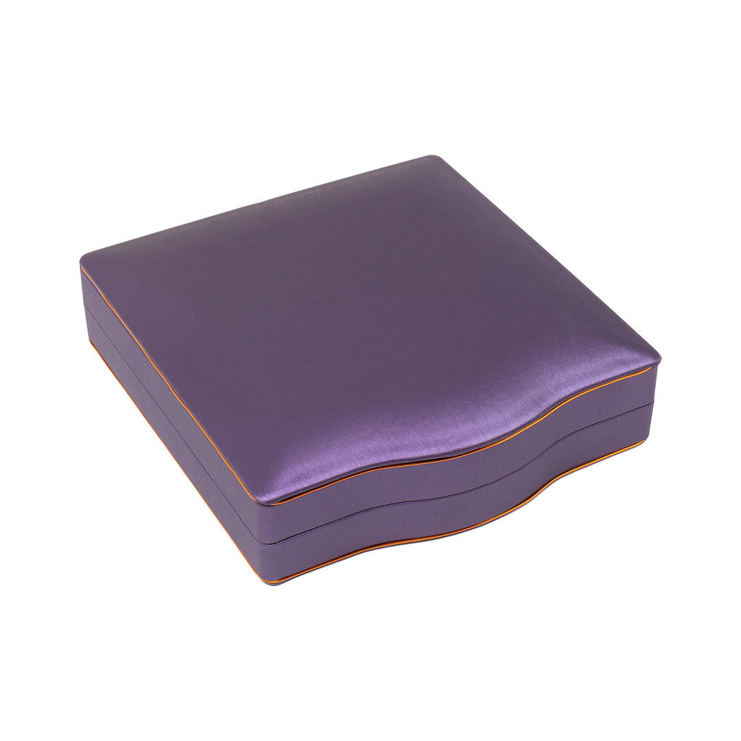 Rose Gold Trim Set Box Purple - BOX FOR BRITAIN