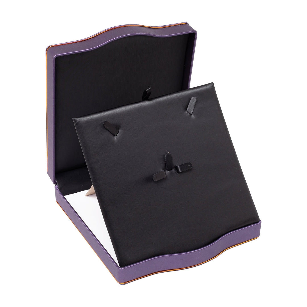 Rose Gold Trim Set Box Purple - BOX FOR BRITAIN