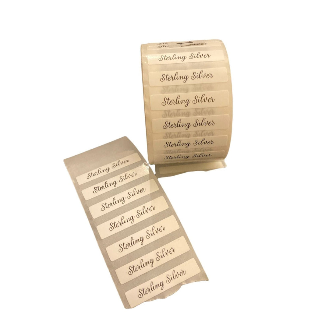 Sterling Silver Labels - BOX FOR BRITAIN