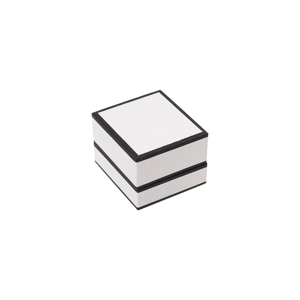 White and Black Ring Box - BOX FOR BRITAIN