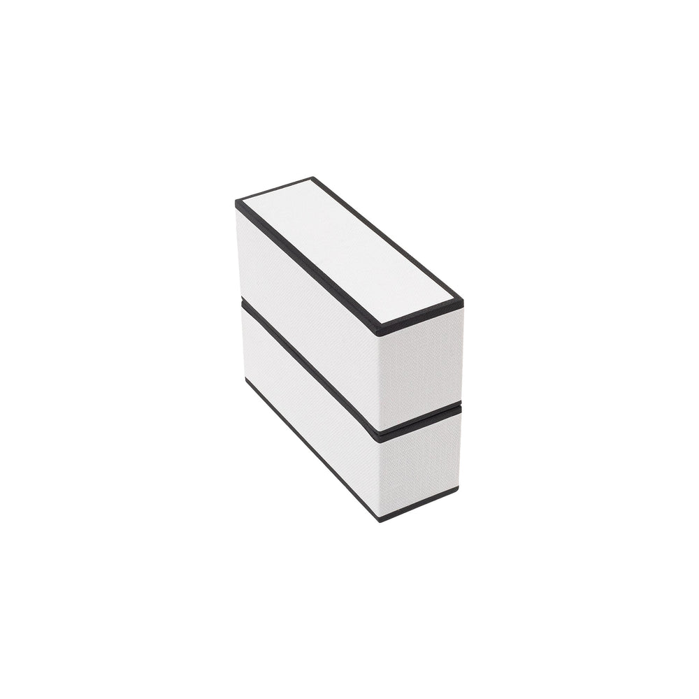 White and Black Slim Bangle Box - BOX FOR BRITAIN